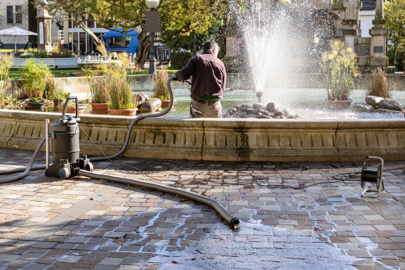 Fountain Repair in Spring